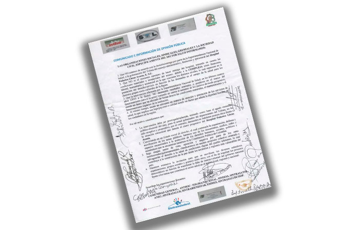 comunicado marcha viernes 26 julio imagen